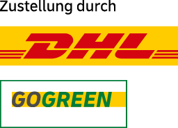DHL GoGreen Webshop Logo mit Zusatz