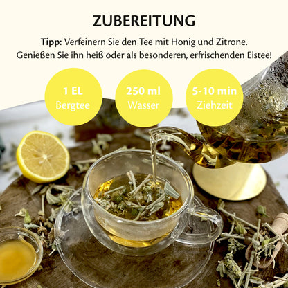 Griechischer Bergtee Zubereitungstipp