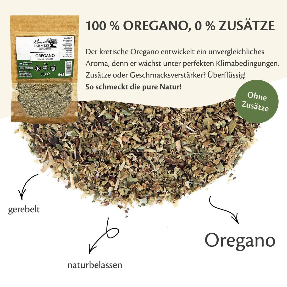Oregano naturbelassen frisch